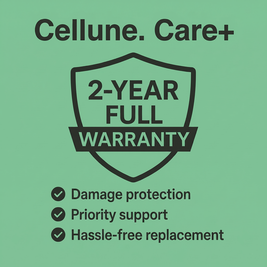 Cellune™ Care+ Protection Plan (2-Year Warranty + Priority Support)