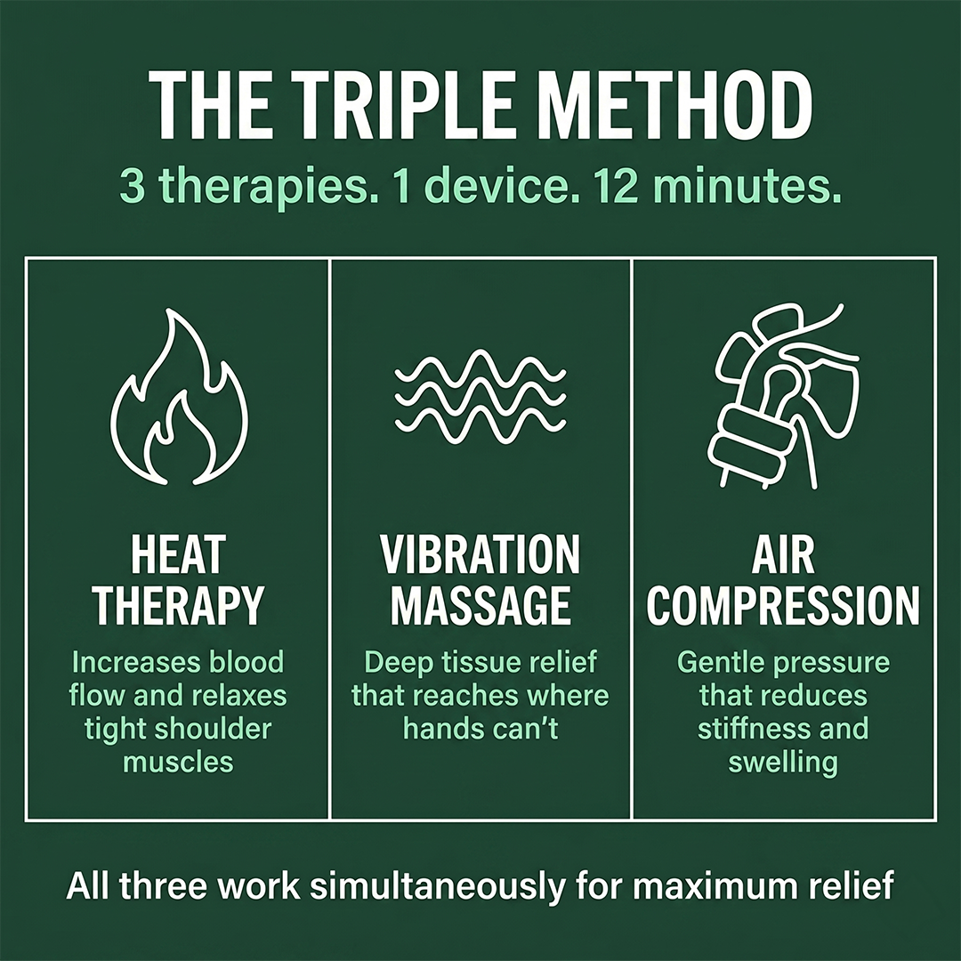 Cellune Triple Method Shoulder Massager