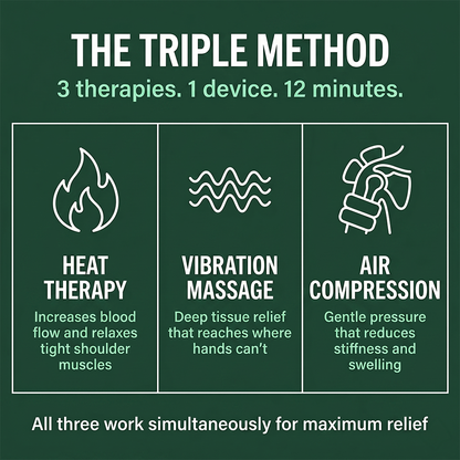 Cellune Triple Method Shoulder Massager